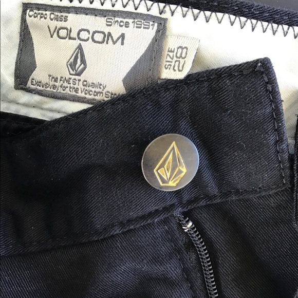 Volcom corpo class chino shorts men’s 28, black - Picture 8 of 9